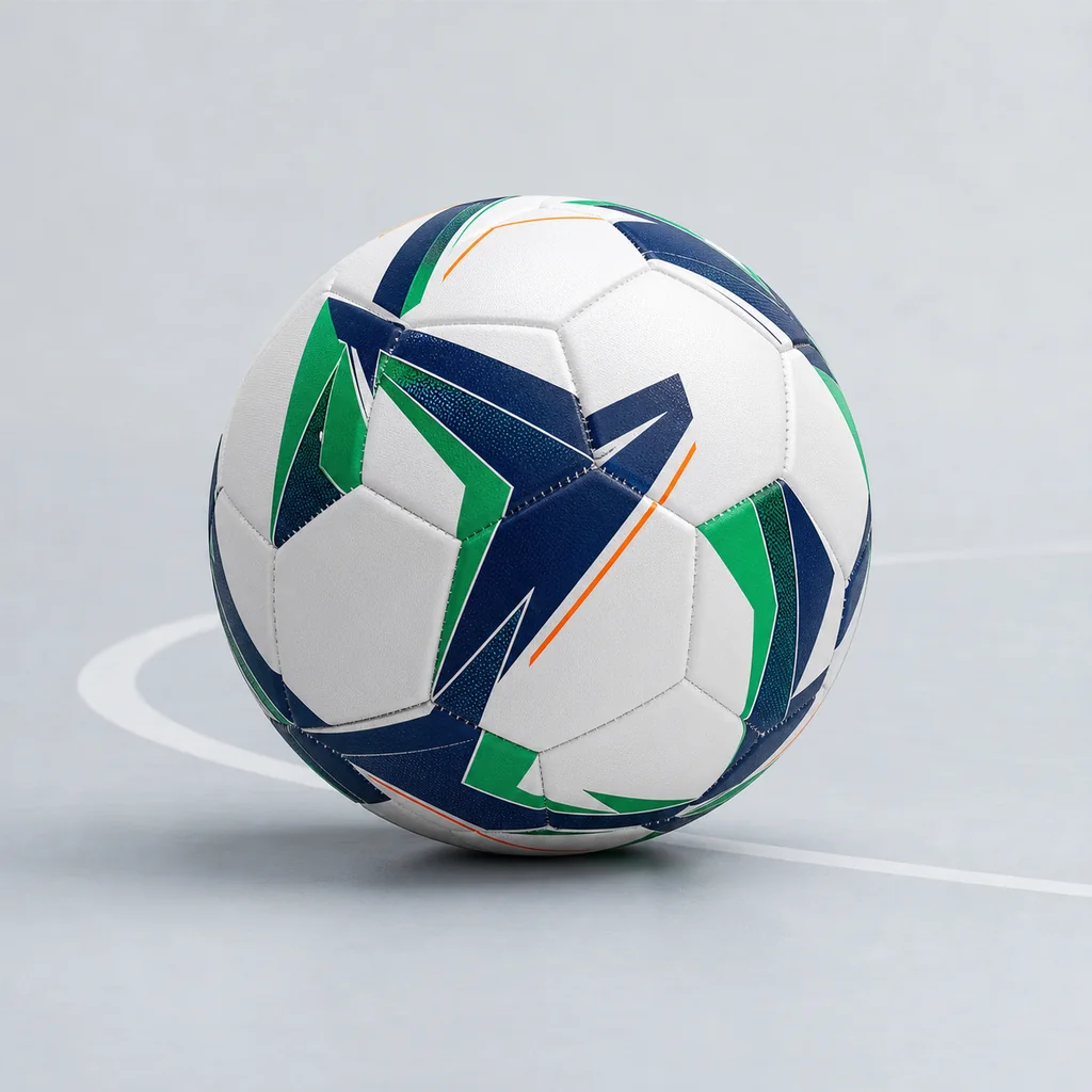 Indoor Pro Futsal Ball shown in an original illustrative product image